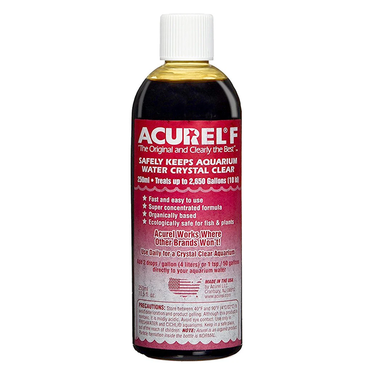 Acurel F Water Clarifier - 250 Ml 1 Acurel F Water Clarifier - 250 Ml