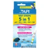 API 5 In 1 Aquarium Test Strips - 25 Pk