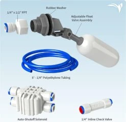 Aquatic Life Float Valve Kit Aquarium Filter Parts - 1/4 In -Pets-Fish Shop aquatic life float valve kit aquarium filter parts 14 in 433055