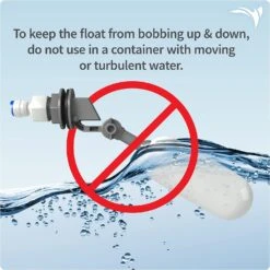 Aquatic Life Float Valve Kit Aquarium Filter Parts - 1/4 In -Pets-Fish Shop aquatic life float valve kit aquarium filter parts 14 in 559823