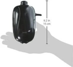 Aquatop Breza Dual Outlet Aquarium Air Pump - Black - 40 - 100 Gal