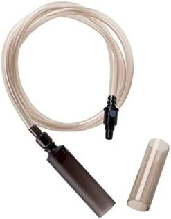 Aquatop Instant Siphon Gravel Vacuum Cleaner Aquatics Cleaning Supplies - Gray - 12 In -Pets-Fish Shop aquatop instant siphon gravel vacuum cleaner aquatics cleaning supplies gray 12 in 982562