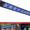 Aquatop Skyaqua Actinic Blue LED Aquarium Light Fixture - Blue - 12 - 18 In