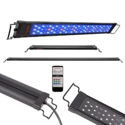 Aquatop Skyaqua Marine LED Aquarium Light System With Remote - 24 - 30 In -Pets-Fish Shop aquatop skyaqua marine led aquarium light system with remote 24 30 in 427030