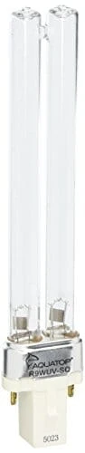 Aquatop UV Replacement Bulb 2-Pin Square Base Aquarium Filter Parts - 9 Watt