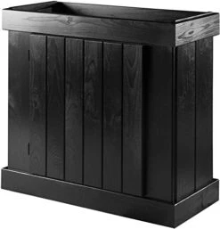 Aqueon Classic Pine Stand - Black - 30" X 12"