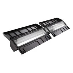 Aqueon Deluxe Full Fluorescent Hood - Black - 48" X 12"