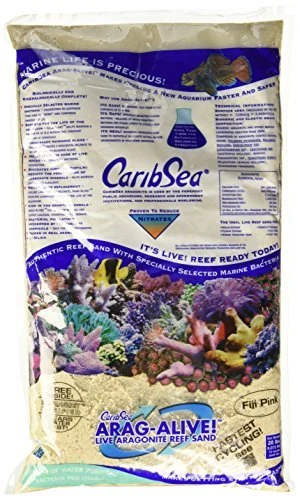 CaribSea Arag-Alive! Fiji Pink - 20 Lb - Pack Of 2 1 CaribSea Arag-Alive! Fiji Pink - 20 Lb - Pack Of 2