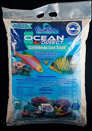 CaribSea Ocean Direct Live Oolite - 40 Lb 1 CaribSea Ocean Direct Live Oolite - 40 Lb