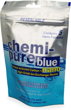 Chemi-Pure Blue Nano Packs Aquarium Filter Insert - 22 G - 5 Pack -Pets-Fish Shop chemi pure blue nano packs aquarium filter insert 22 g 5 pack 964071