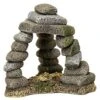 Exotic Environments Triple Pebble Archway Resin Aquatics Decoration - Medium