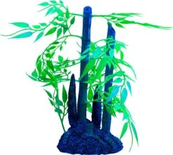 Glofish Betta Bamboo Resin Aquatics Decoration