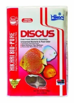 Hikari Bio-Pure Frozen Discus - Cubes - 3.5 Oz - Pack Of 12