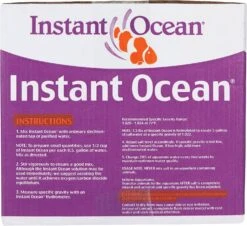Instant Ocean Sea Salt Box Aquarium Marine Salt - 200 Gal -Pets-Fish Shop instant ocean sea salt box aquarium marine salt 200 gal 183272