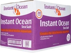 Instant Ocean Sea Salt Box Aquarium Marine Salt - 200 Gal -Pets-Fish Shop instant ocean sea salt box aquarium marine salt 200 gal 223084