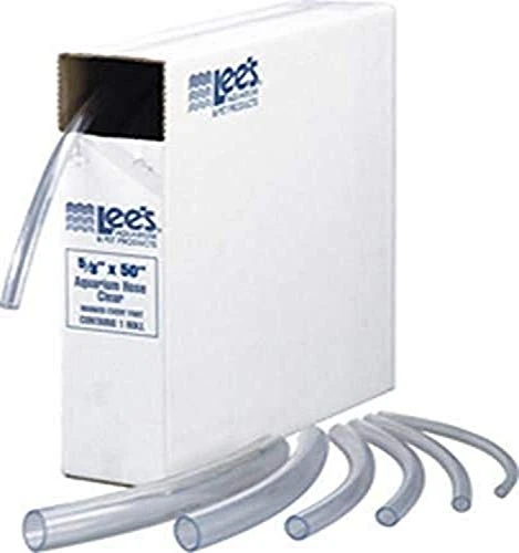 Lee's Aquarium Tubing - Clear - 1/2" - Sold By The Foot - 100 Feet 1 Lee's Aquarium Tubing - Clear - 1/2" - Sold By The Foot - 100 Feet