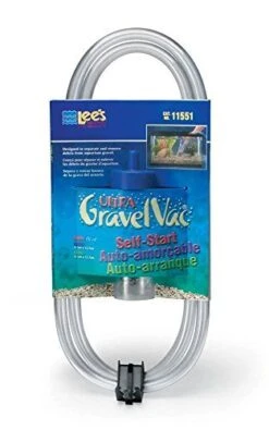 Lee's Ultra Self-Start GravelVac With Clip - Mini - 5"