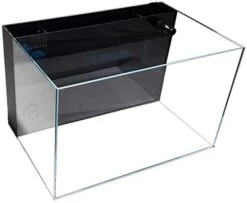 Lifegard Aquatics Low Iron Ultra Clear Aquarium With Built-In Back Filter - 9.98 Gal