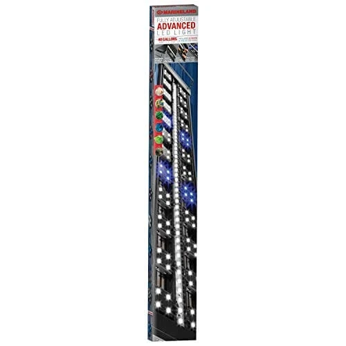 Marineland Advanced Adjustable LED Light Pod Aquarium LED Lighting - 40 Gal - 36 - 48 In 1 Marineland Advanced Adjustable LED Light Pod Aquarium LED Lighting - 40 Gal - 36 - 48 In