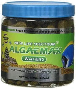 New Life Spectrum Algaemax Wafers - 12 Mm Sinking Wafers - 150 G