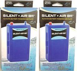 Penn-Plax Penn Plax Silent Air Battery Operated Air Pump - B11