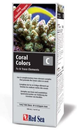 Red Sea Reef Colors - C (Iron/Trace) - 500 Ml