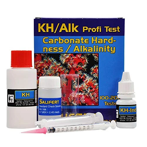 Salifert Carbonate Hardness/Alkalinity Test Kit 1 Salifert Carbonate Hardness/Alkalinity Test Kit
