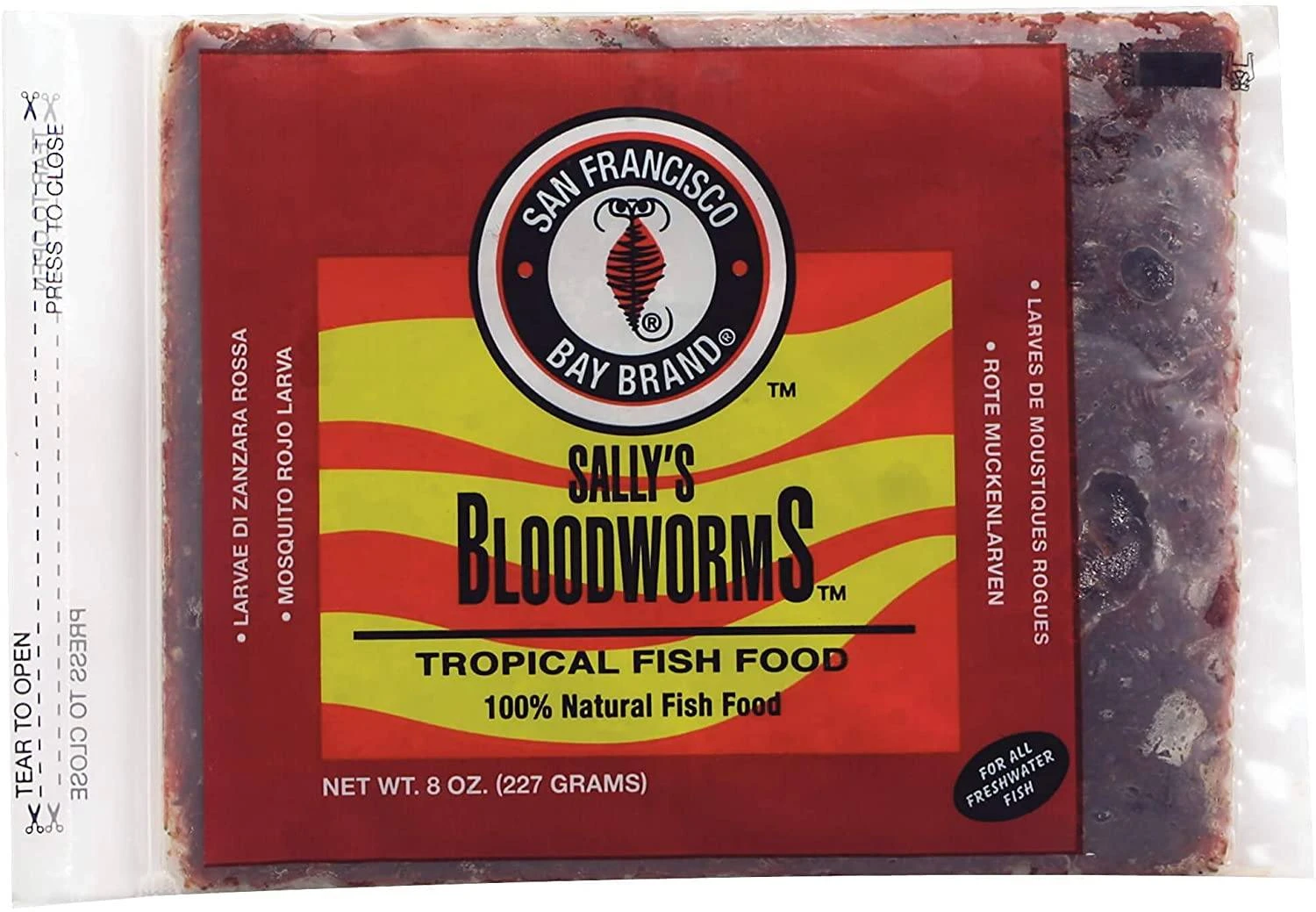 San Francisco Bay Brand Frozen Bloodworms - 8 Oz 1 San Francisco Bay Brand Frozen Bloodworms - 8 Oz