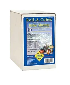 San Francisco Bay Brand Frozen Brine Shrimp - 216 Mini Cubes - 2 Lb