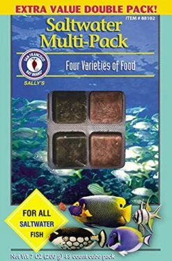 San Francisco Bay Brand Frozen Saltwater Multi-Pack - 48 Cubes - 7 Oz