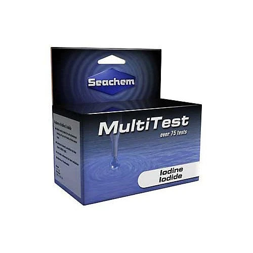 Seachem MultiTest - Iodine/Iodide - 75+ Tests 1 Seachem MultiTest - Iodine/Iodide - 75+ Tests
