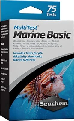 Seachem MultiTest - Marine Basic - 75+ Tests