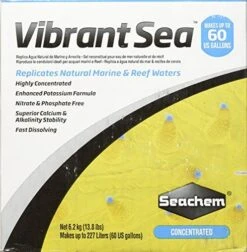 Seachem Vibrant Sea Salt - 60 Gal