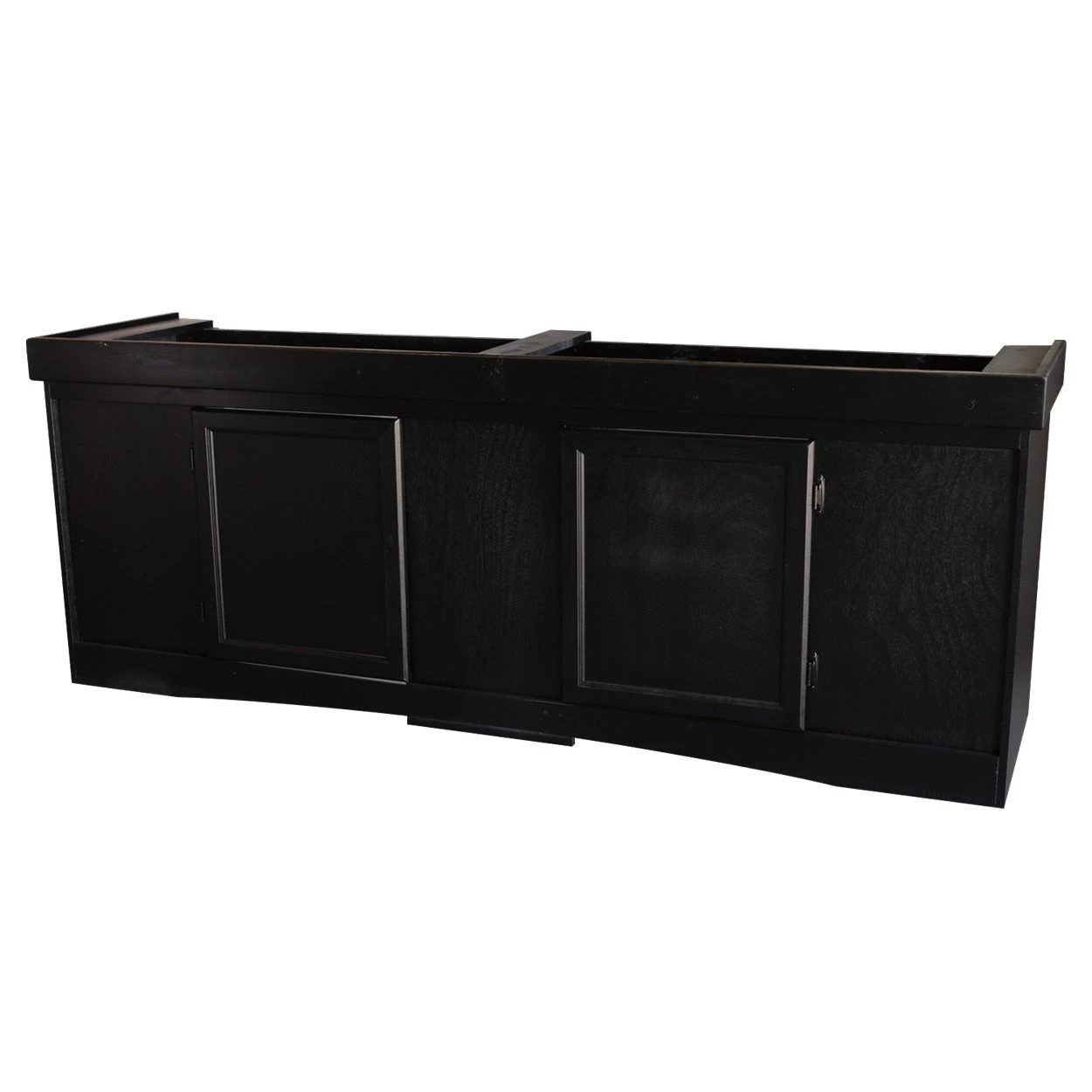 Seapora Monarch Cabinet Stand - Black - 72" X 18" 1 Seapora Monarch Cabinet Stand - Black - 72" X 18"