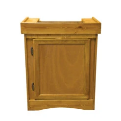 Seapora Monarch Cabinet Stand - Oak - 24" X 12"