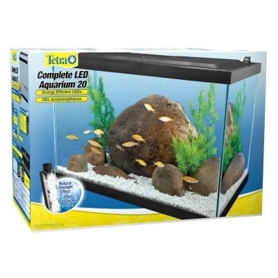 Tetra Complete Deluxe LED Aquarium Kit Aquatics Starter Kits - 20 Gal - 24 X 12 X 16 1 Tetra Complete Deluxe LED Aquarium Kit Aquatics Starter Kits - 20 Gal - 24 X 12 X 16
